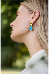 EBN Wave Earrings Gold