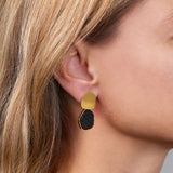 EBN Wave Earrings Gold