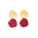 EBN Wave Earrings Gold