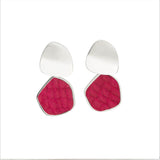 EBN Wave Earrings Silver