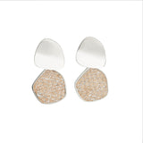 EBN Wave Earrings Silver
