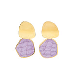 EBN Wave Earrings Gold
