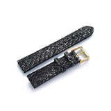 Watch Strap Black Metallic