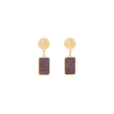 EBN Drop Earrings Gold