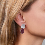EBN Wave Earrings Silver