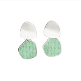 EBN Wave Earrings Silver