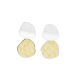 EBN Wave Earrings Silver