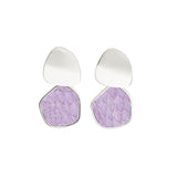 EBN Wave Earrings Silver