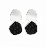 EBN Wave Earrings Silver