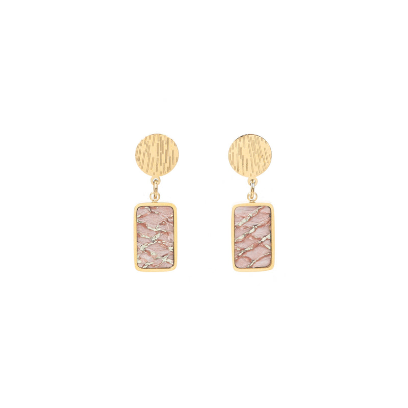EBN Drop Earrings Gold