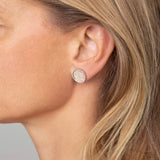 EBN Stud Earrings Silver